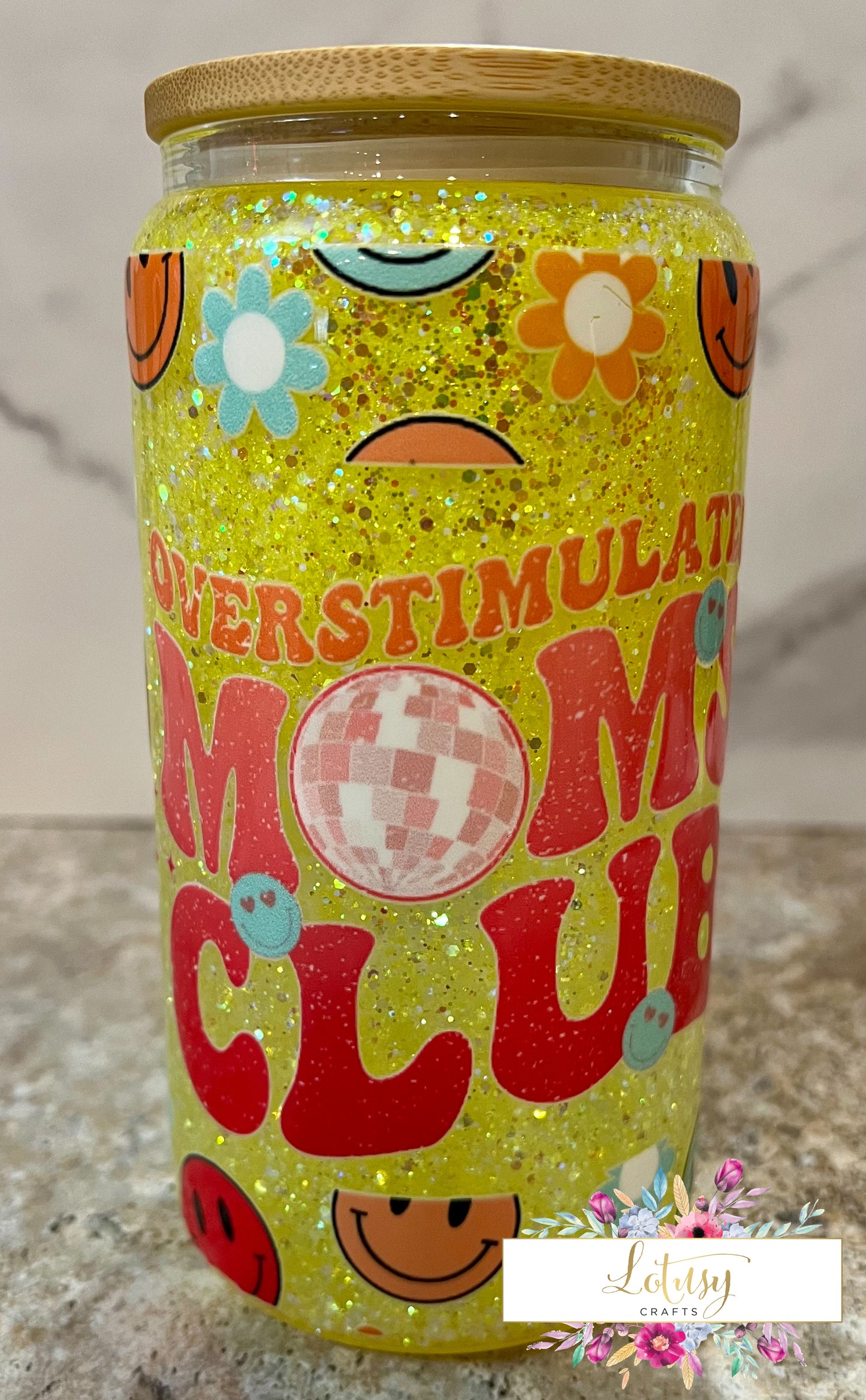 Oopsie Tumbler—Overstimulated Mom 16 oz.