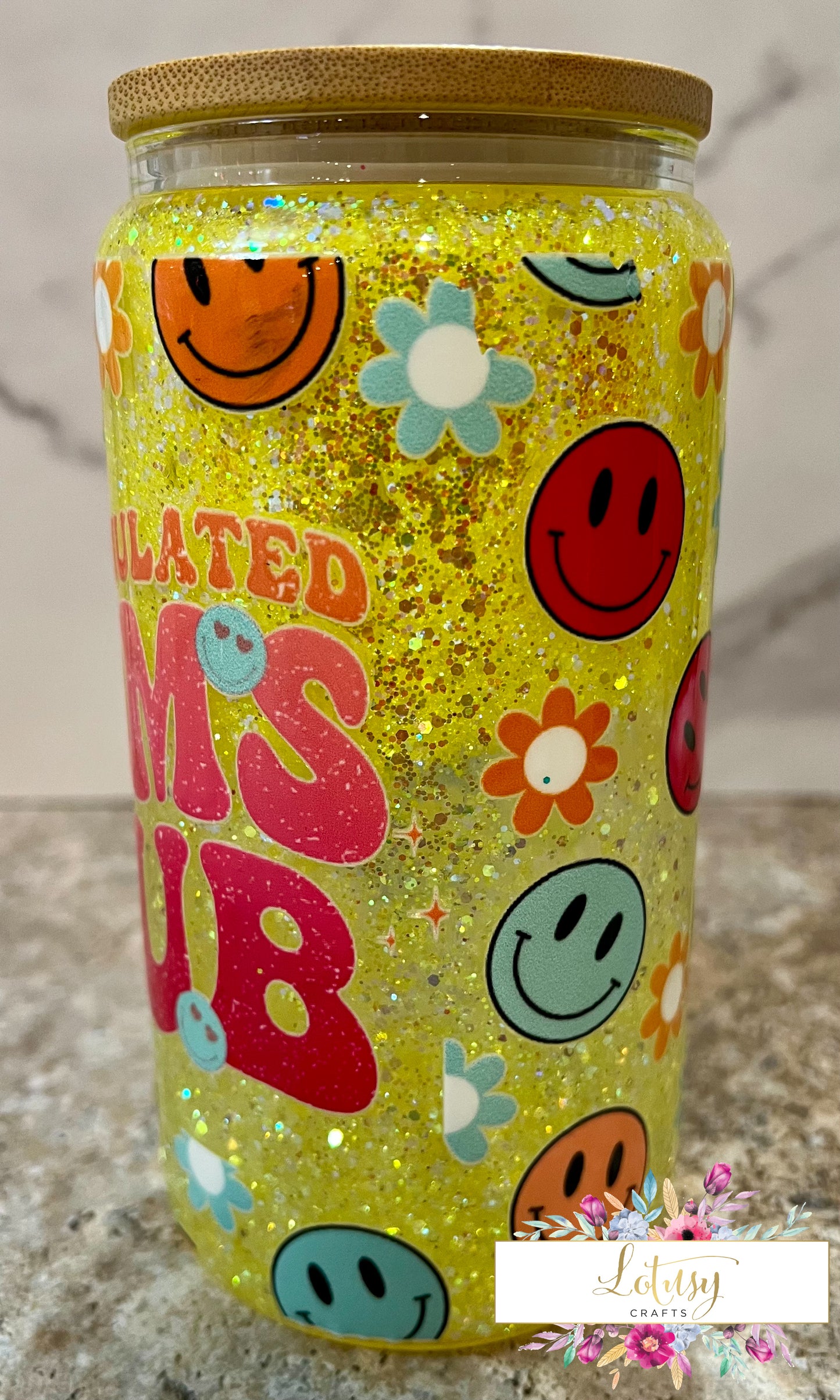 Oopsie Tumbler—Overstimulated Mom 16 oz.