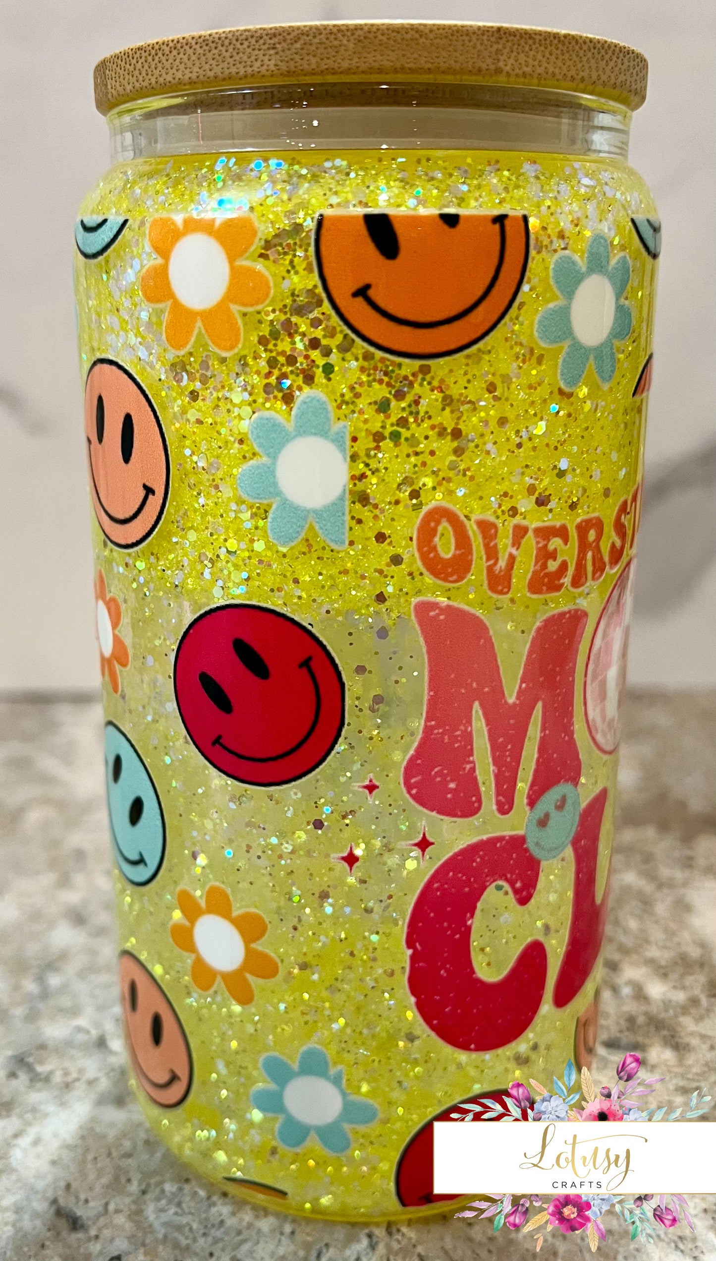 Oopsie Tumbler—Overstimulated Mom 16 oz.